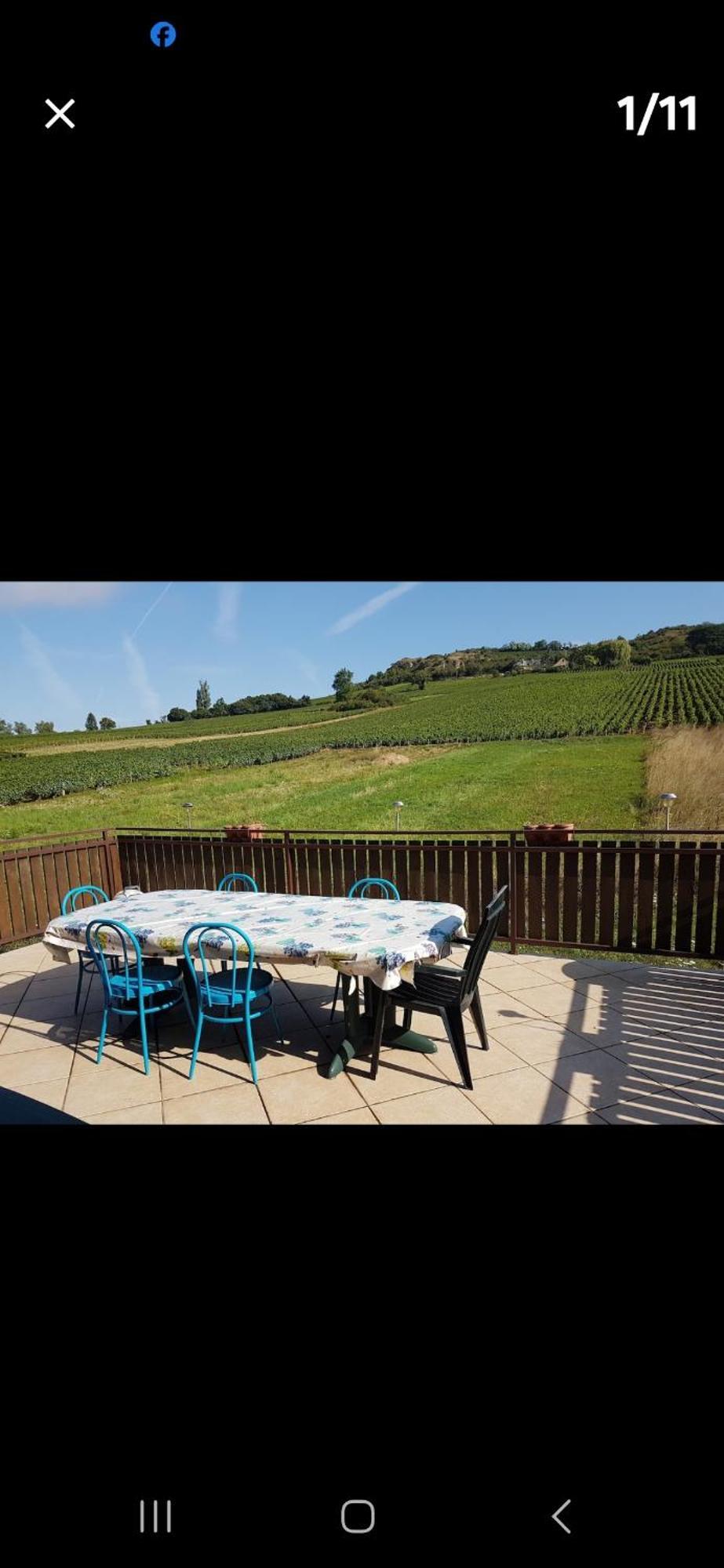 Maison Au Milieu Des Vignes Moroges Exteriör bild