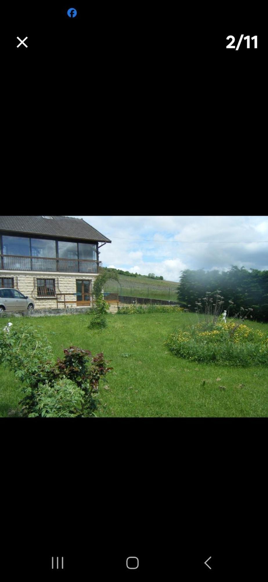 Maison Au Milieu Des Vignes Moroges Exteriör bild